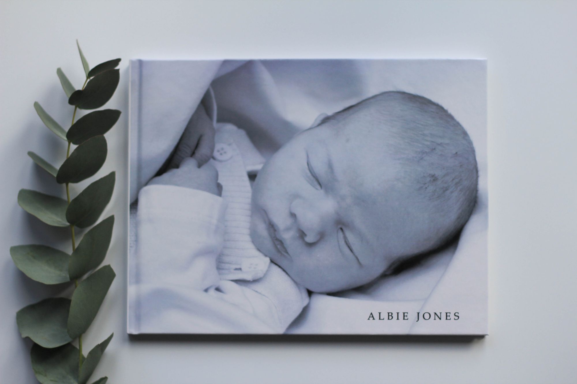Baby's first year photo album by Tanya Aldcroft Photography