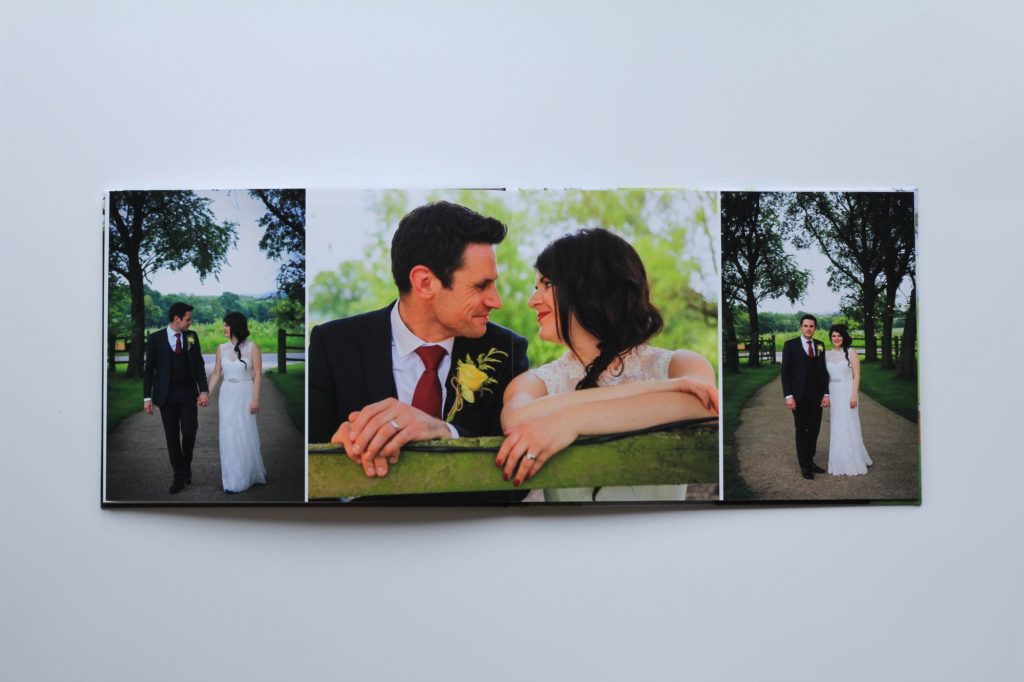 Bespoke wedding photo album by Tanya Aldcroft Photography