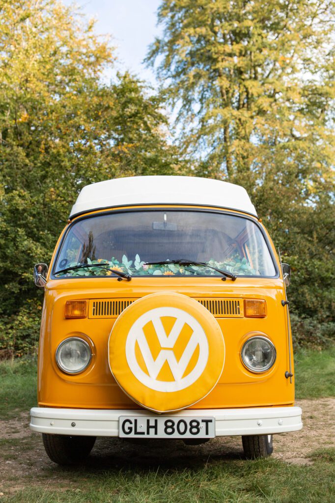 Volkswagen van in Ashridge woods, Berkhamsted, Hertfordshire by Tanya Aldcroft Photography